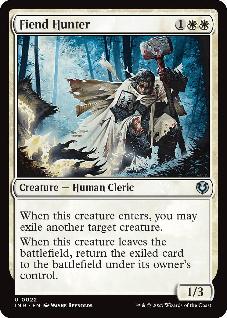 Image for Fiend Hunter (Innistrad Remastered) (22) - Magic: The Gathering