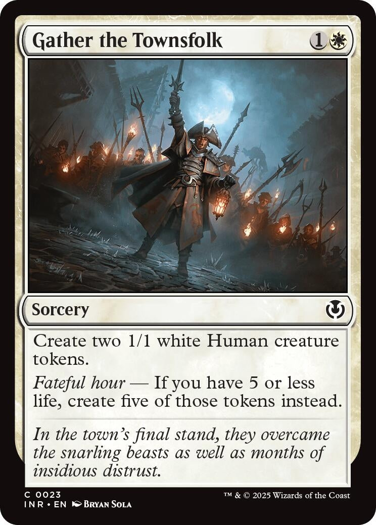 Image for Gather the Townsfolk (Innistrad Remastered) (23) - Magic: The Gathering