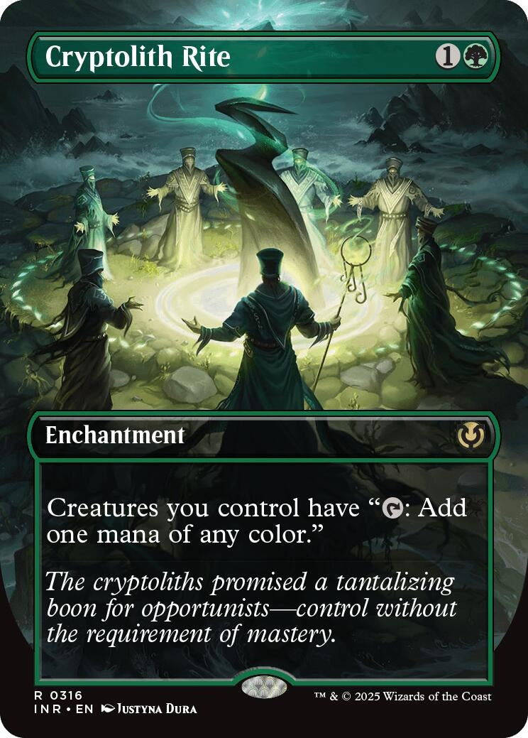 Image for Cryptolith Rite (Borderless) (Innistrad Remastered) (316) - Magic: The Gathering