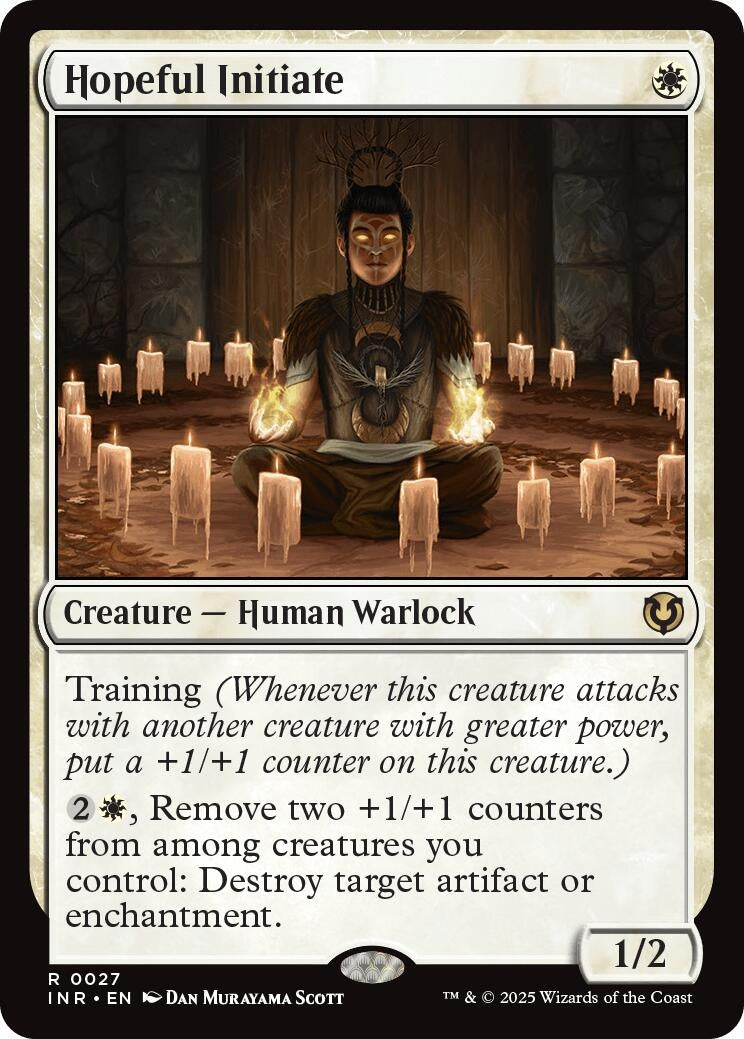 Image for Hopeful Initiate (Innistrad Remastered) (27) - Magic: The Gathering