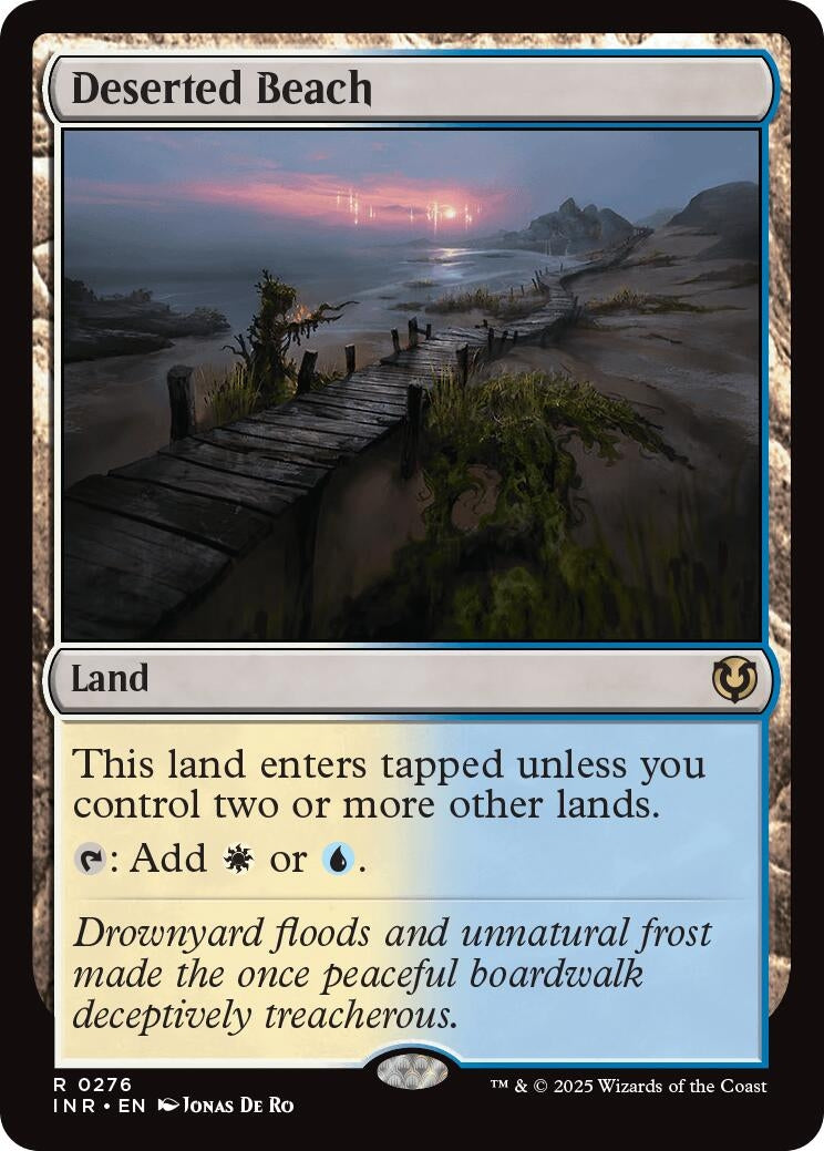 Image for Deserted Beach (Innistrad Remastered) (276) - Magic: The Gathering