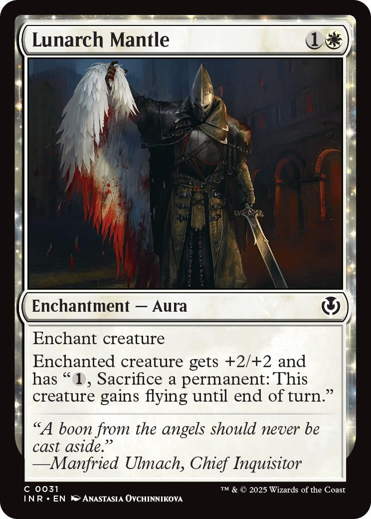 Image for Lunarch Mantle (Innistrad Remastered) (31) - Magic: The Gathering