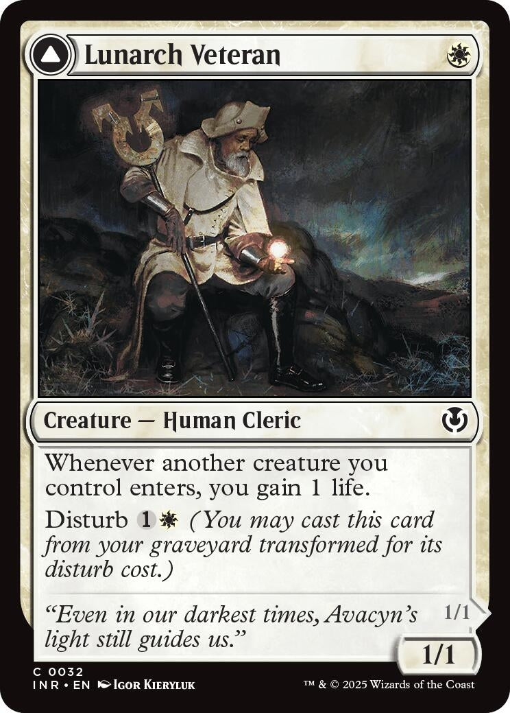 Image for Lunarch Veteran (Innistrad Remastered) (32) - Magic: The Gathering