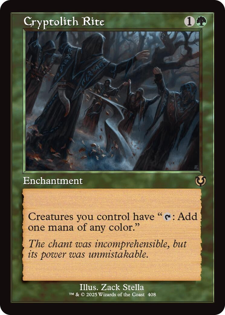 Image for Cryptolith Rite (Retro Frame) (Innistrad Remastered) (408) - Magic: The Gathering