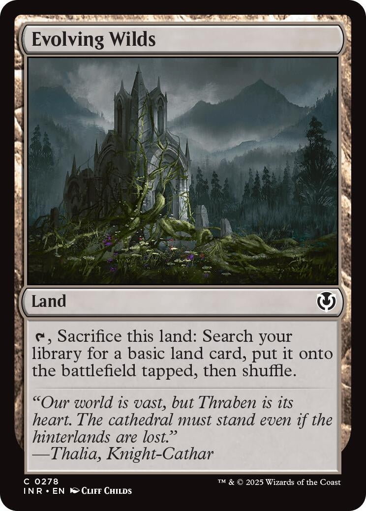 Image for Evolving Wilds (Innistrad Remastered) (278) - Magic: The Gathering