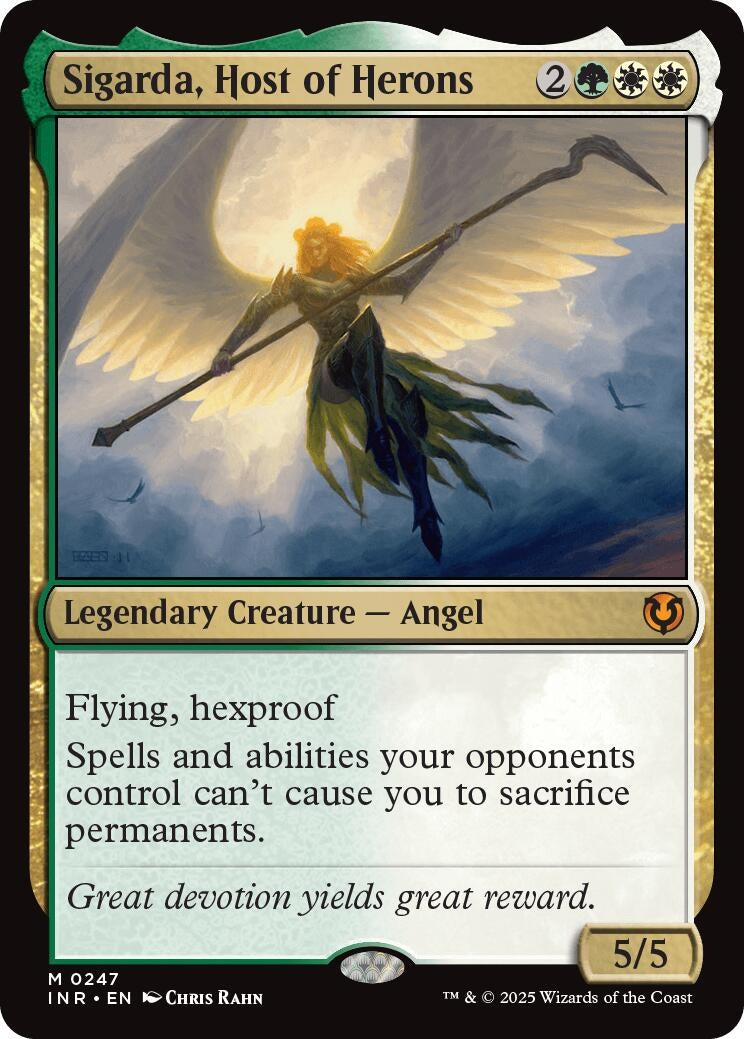 Image for Sigarda, Host of Herons (Innistrad Remastered) (247) - Magic: The Gathering