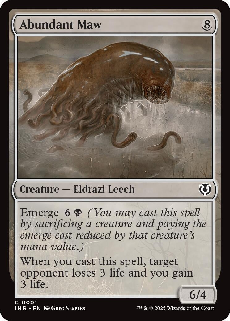 Image for Abundant Maw (Innistrad Remastered) (1) - Magic: The Gathering