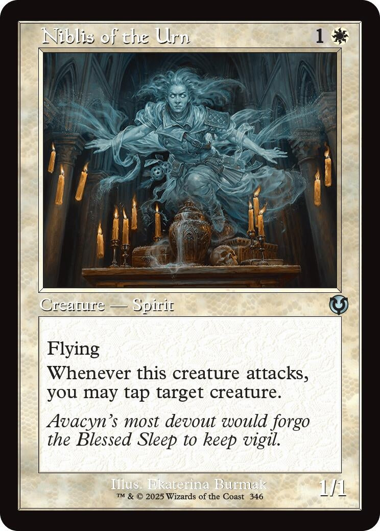 Image for Niblis of the Urn (Retro Frame) (Innistrad Remastered) (346) - Magic: The Gathering
