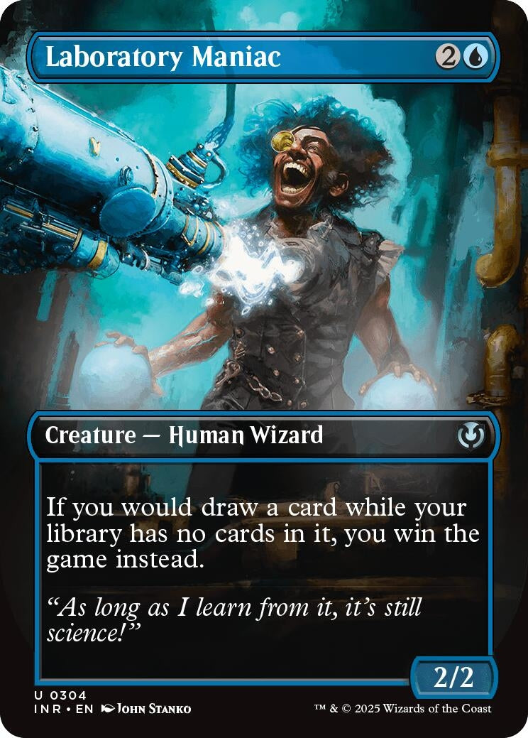 Image for Laboratory Maniac (Borderless) (Innistrad Remastered) (304) - Magic: The Gathering