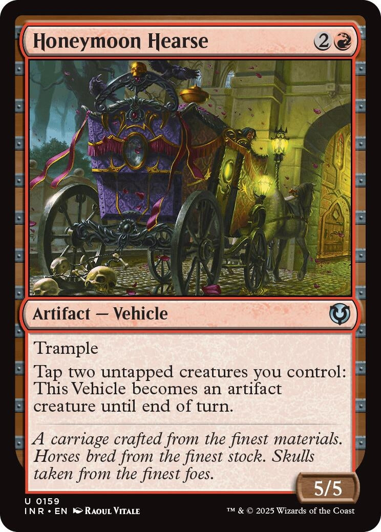 Image for Honeymoon Hearse (Innistrad Remastered) (159) - Magic: The Gathering