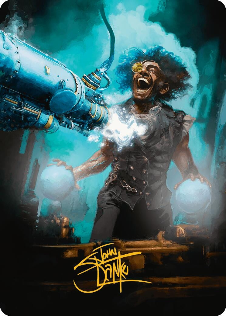 Image for Laboratory Maniac Art Card (Gold-Stamped Signature) (Art Series: Innistrad Remastered) (6) - Magic: The Gathering