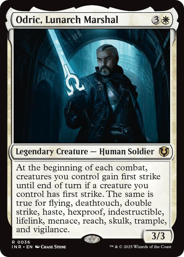 Image for Odric, Lunarch Marshal (Innistrad Remastered) (36) - Magic: The Gathering