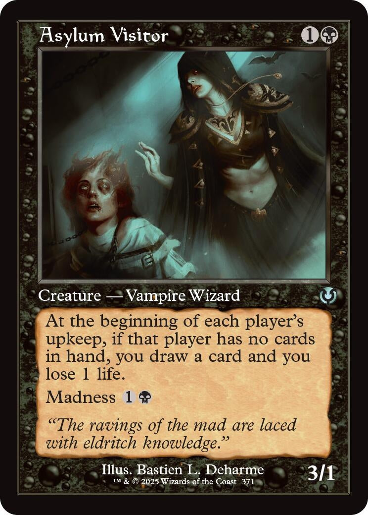 Image for Asylum Visitor (Retro Frame) (Innistrad Remastered) (371) - Magic: The Gathering
