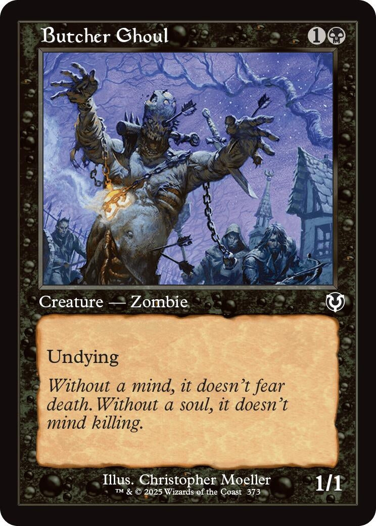 Image for Butcher Ghoul (Retro Frame) (Innistrad Remastered) (373) - Magic: The Gathering