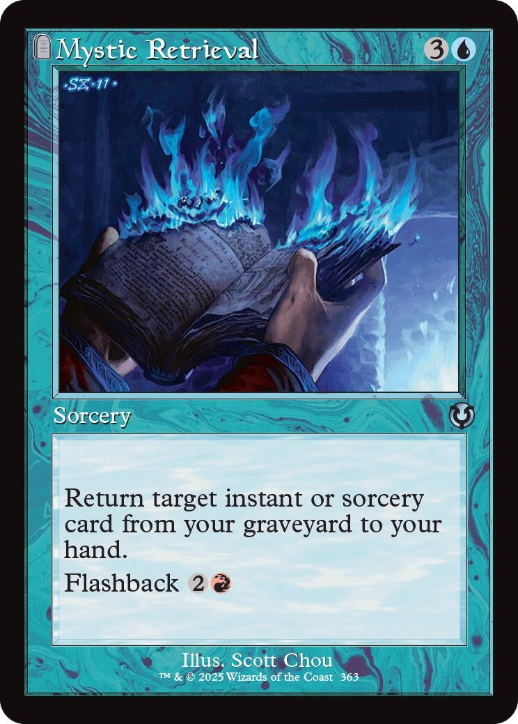Image for Mystic Retrieval (Retro Frame) (Innistrad Remastered) (363) - Magic: The Gathering