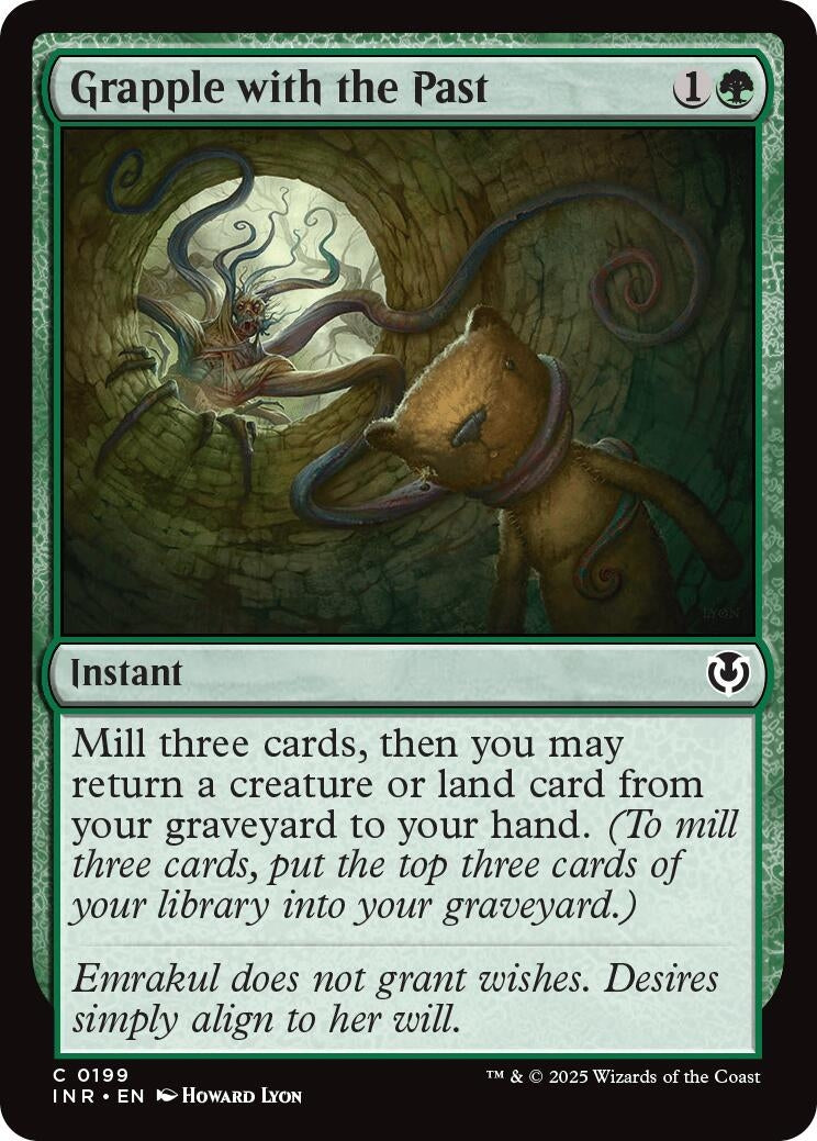 Image for Grapple with the Past (Innistrad Remastered) (199) - Magic: The Gathering