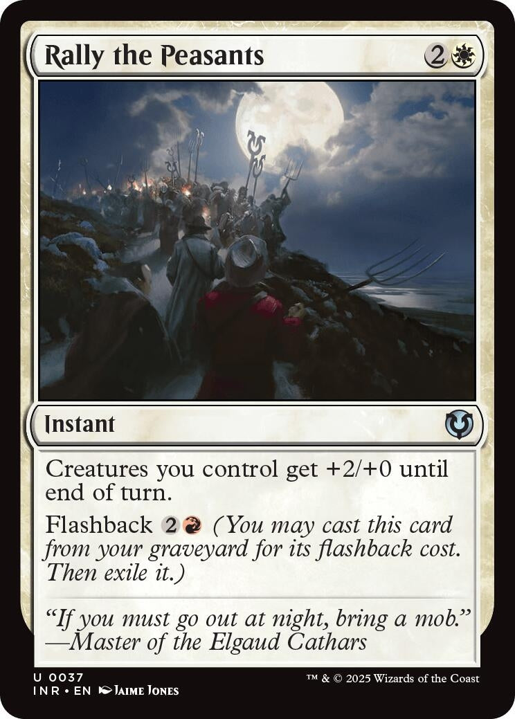 Image for Rally the Peasants (Innistrad Remastered) (37) - Magic: The Gathering