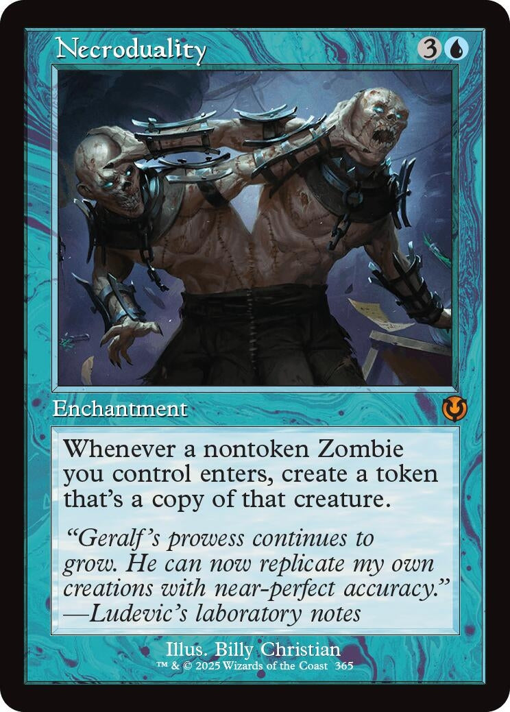 Image for Necroduality (Retro Frame) (Innistrad Remastered) (365) - Magic: The Gathering