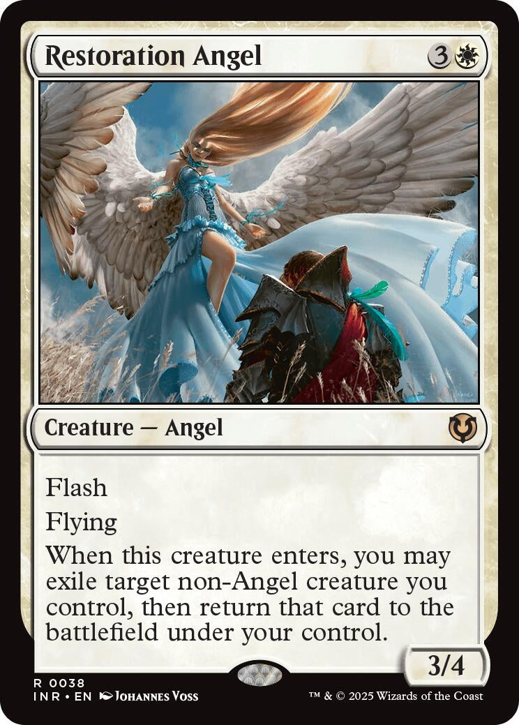 Image for Restoration Angel (Innistrad Remastered) (38) - Magic: The Gathering