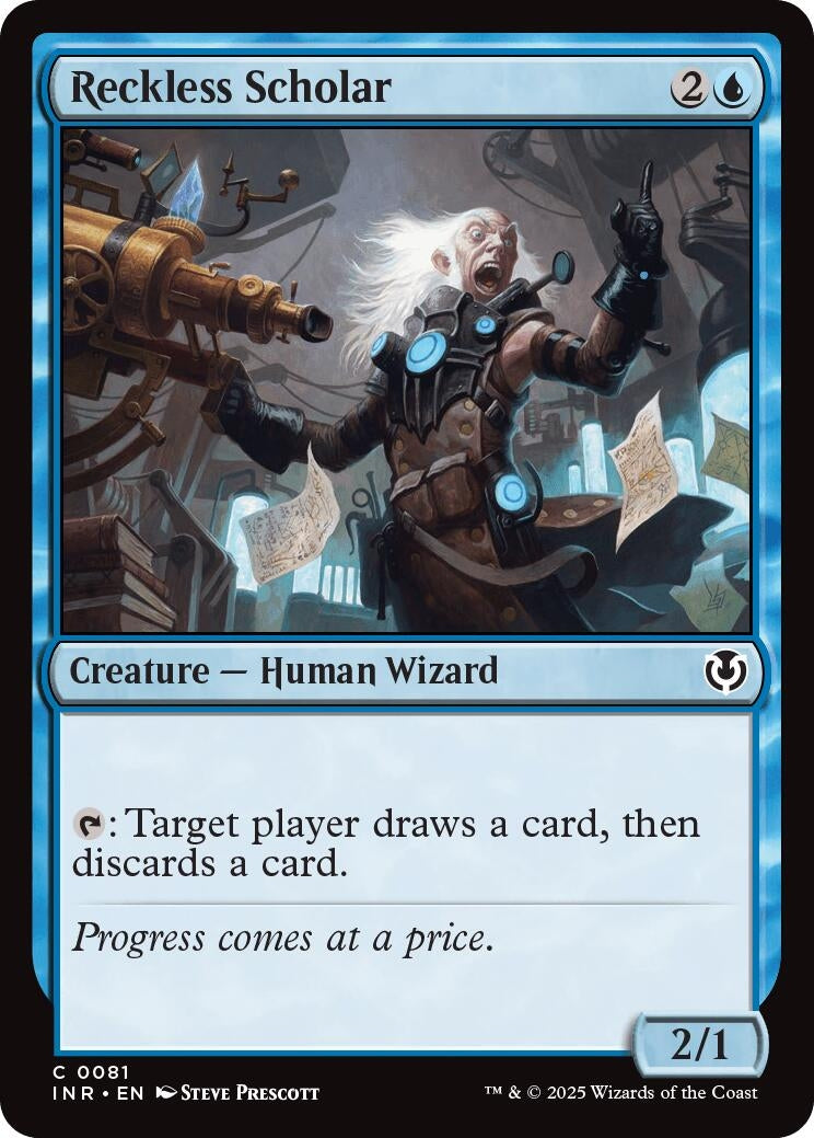 Image for Reckless Scholar (Innistrad Remastered) (81) - Magic: The Gathering