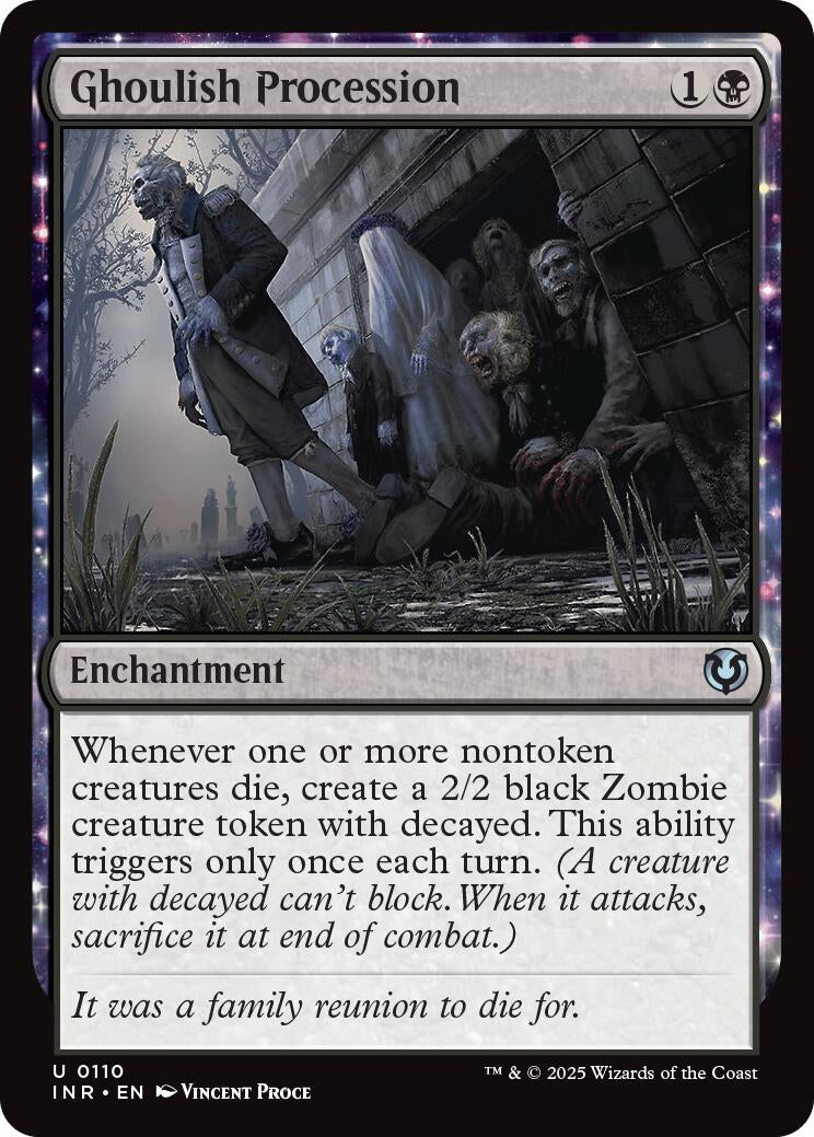 Image for Ghoulish Procession (Innistrad Remastered) (110) - Magic: The Gathering