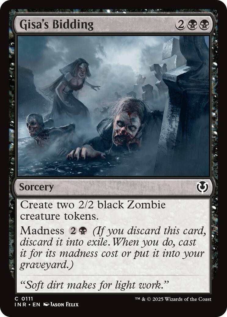 Image for Gisa's Bidding (Innistrad Remastered) (111) - Magic: The Gathering