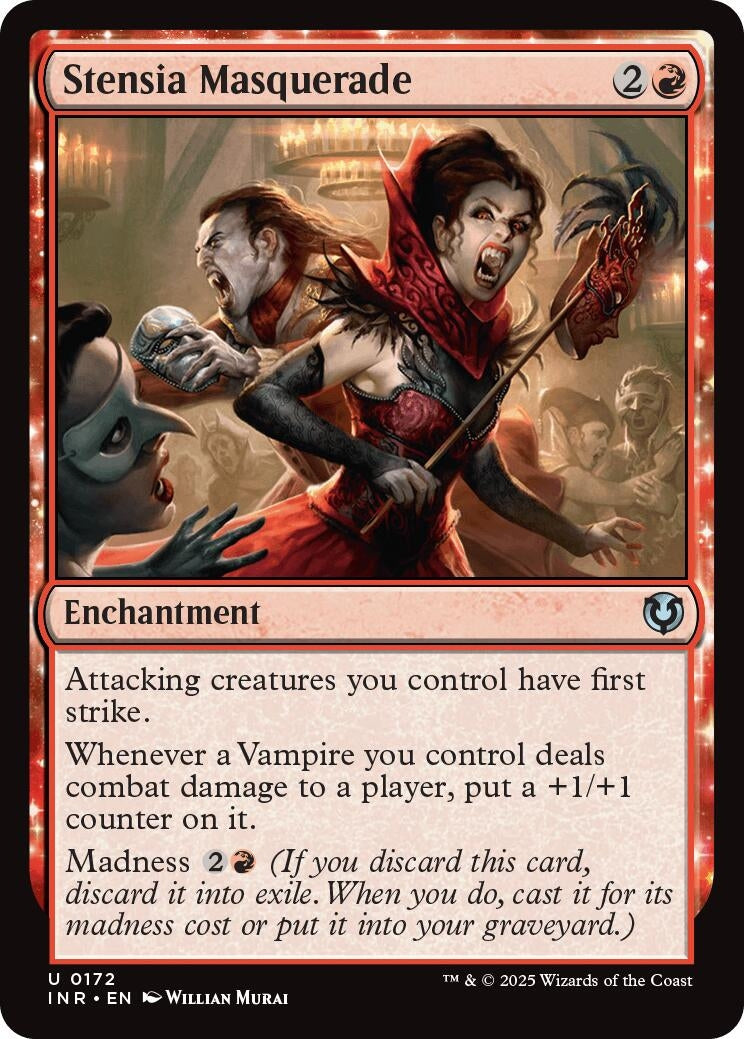 Image for Stensia Masquerade (Innistrad Remastered) (172) - Magic: The Gathering
