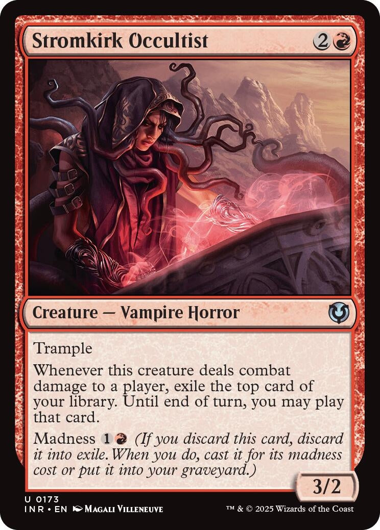 Image for Stromkirk Occultist (Innistrad Remastered) (173) - Magic: The Gathering