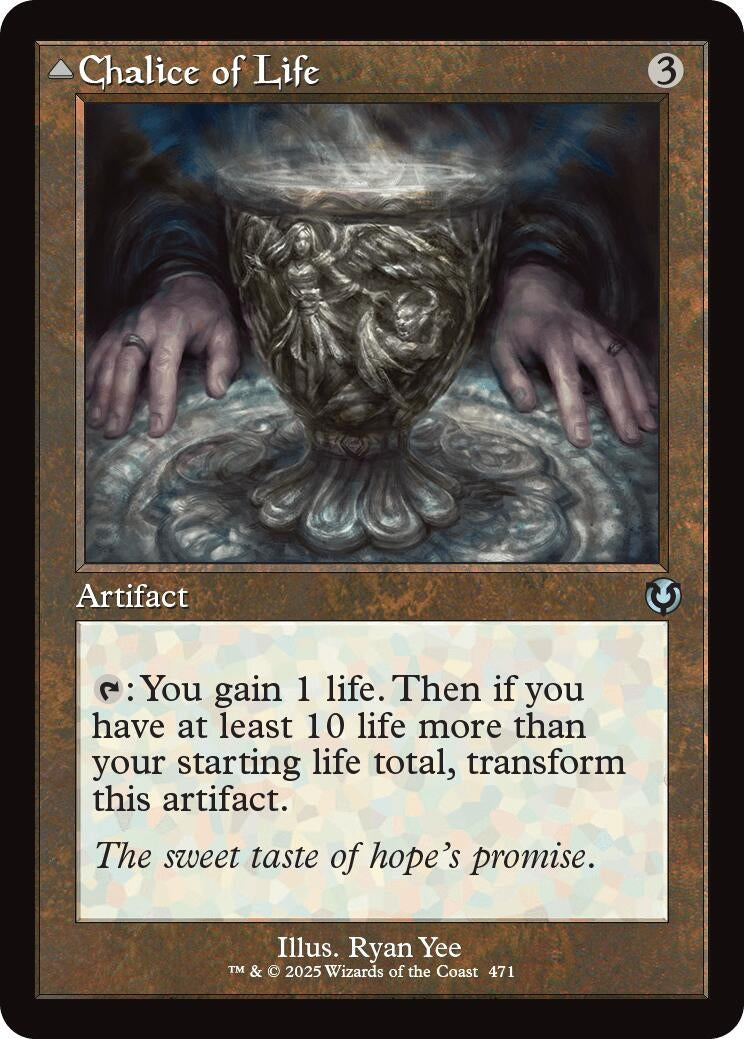 Image for Chalice of Life (Retro Frame) (Innistrad Remastered) (471) - Magic: The Gathering