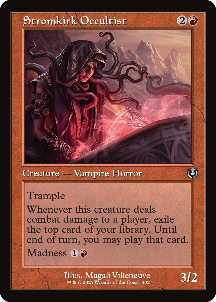 Image for Stromkirk Occultist (Retro Frame) (Innistrad Remastered) (402) - Magic: The Gathering