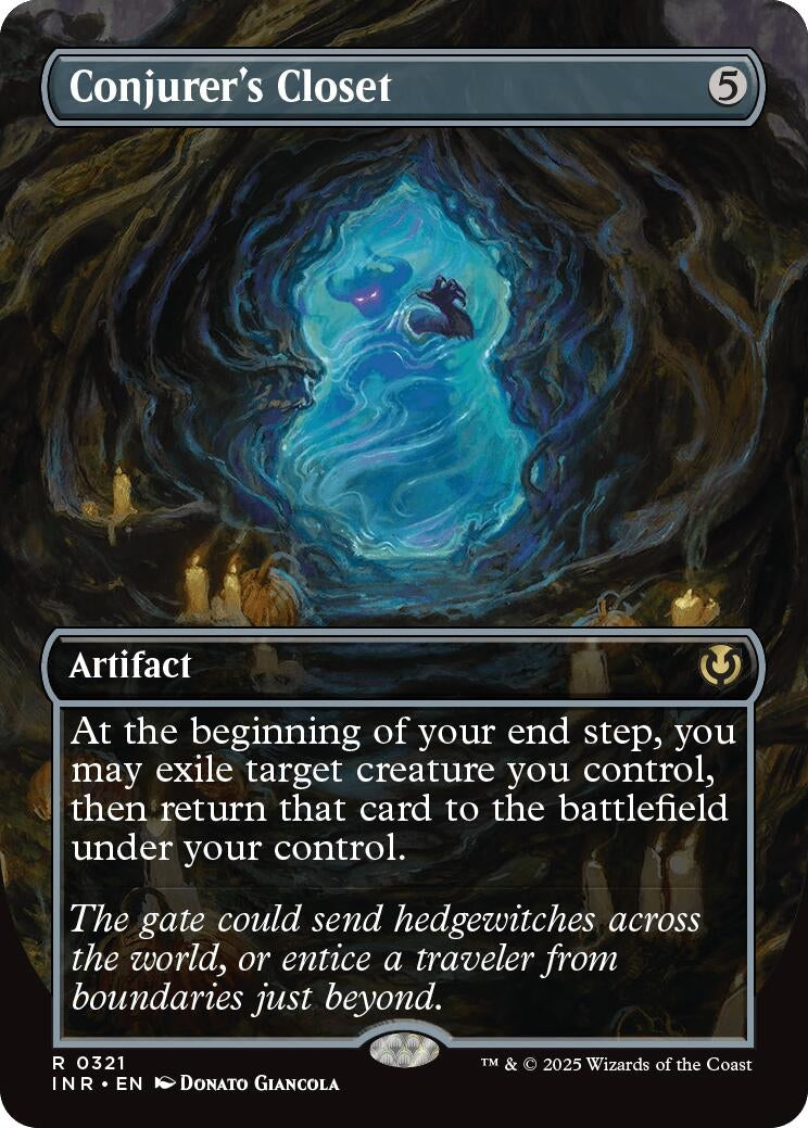 Image for Conjurer's Closet (Borderless) (Innistrad Remastered) (321) - Magic: The Gathering