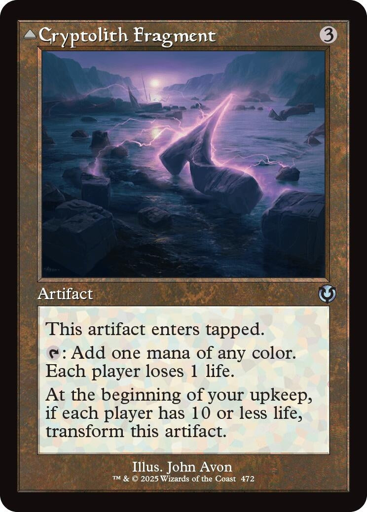 Image for Cryptolith Fragment (Retro Frame) (Innistrad Remastered) (472) - Magic: The Gathering