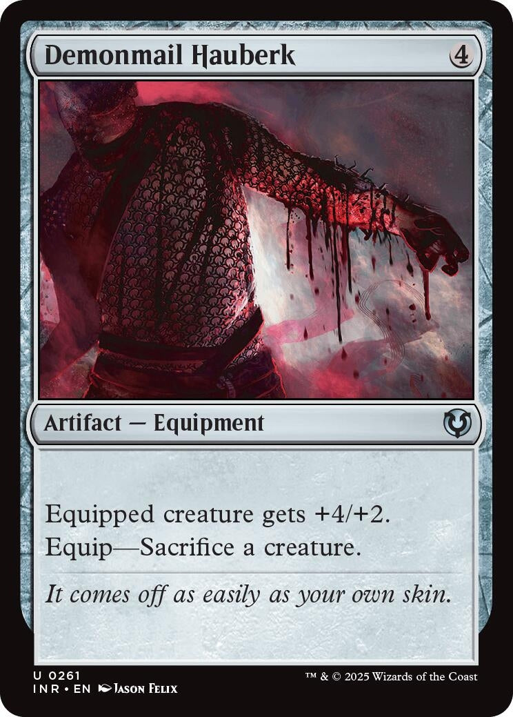 Image for Demonmail Hauberk (Innistrad Remastered) (261) - Magic: The Gathering