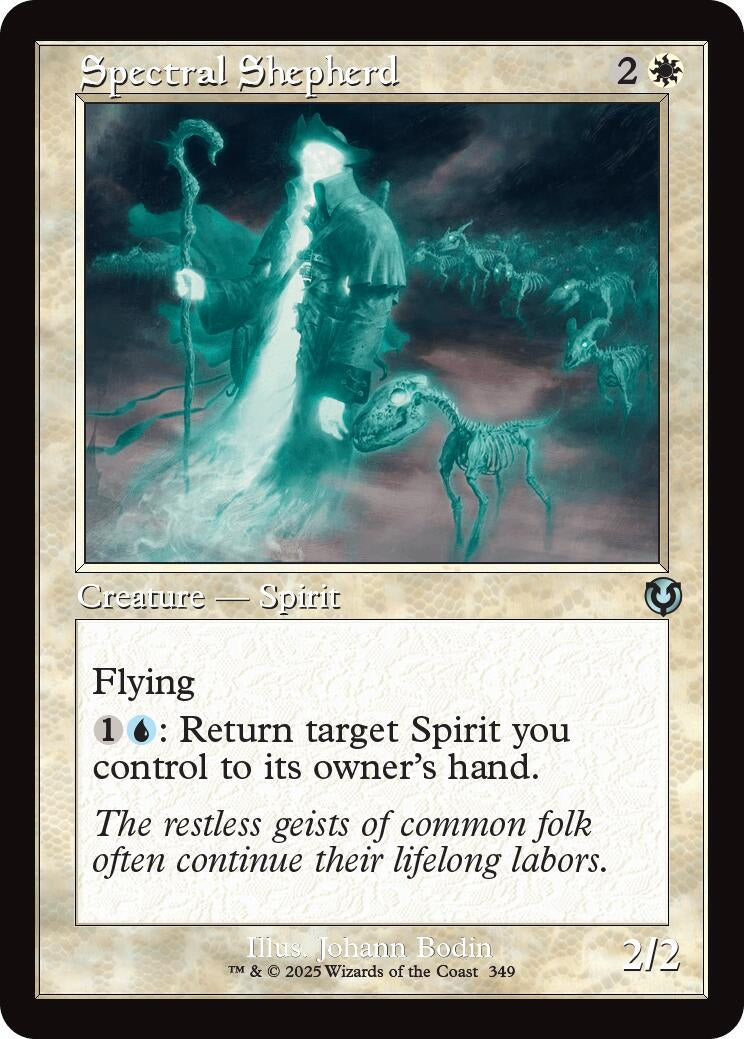 Image for Spectral Shepherd (Retro Frame) (Innistrad Remastered) (349) - Magic: The Gathering