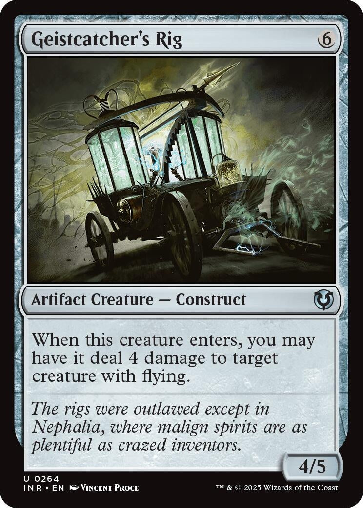 Image for Geistcatcher's Rig (Innistrad Remastered) (264) - Magic: The Gathering