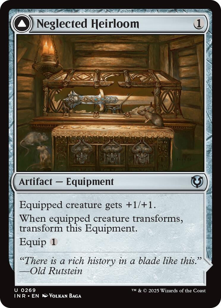 Image for Neglected Heirloom (Innistrad Remastered) (269) - Magic: The Gathering