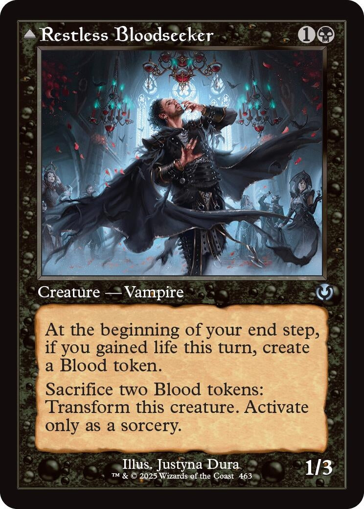 Image for Restless Bloodseeker (Retro Frame) (Innistrad Remastered) (463) - Magic: The Gathering
