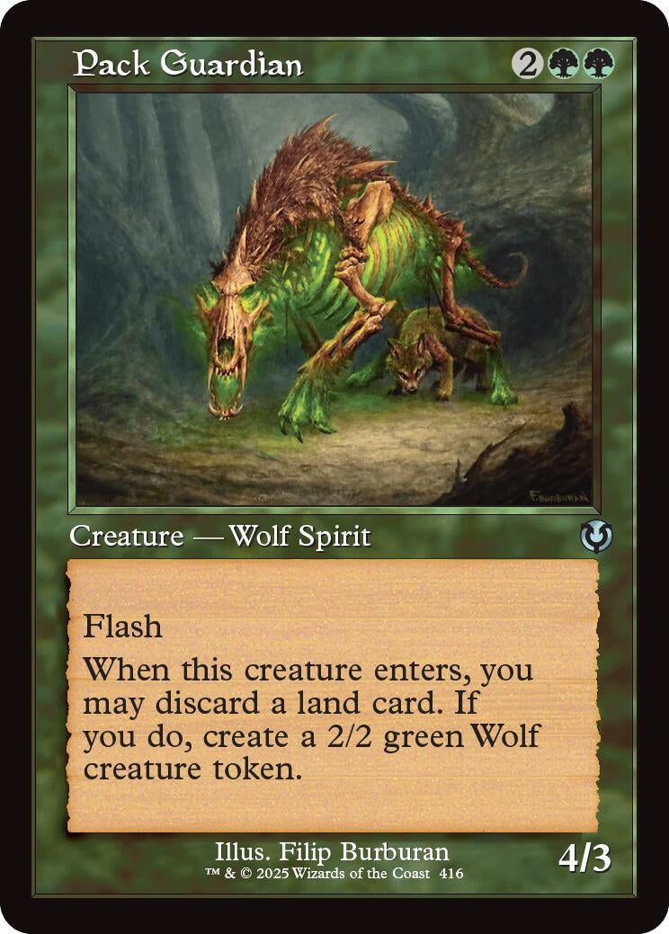 Image for Pack Guardian (Retro Frame) (Innistrad Remastered) (416) - Magic: The Gathering
