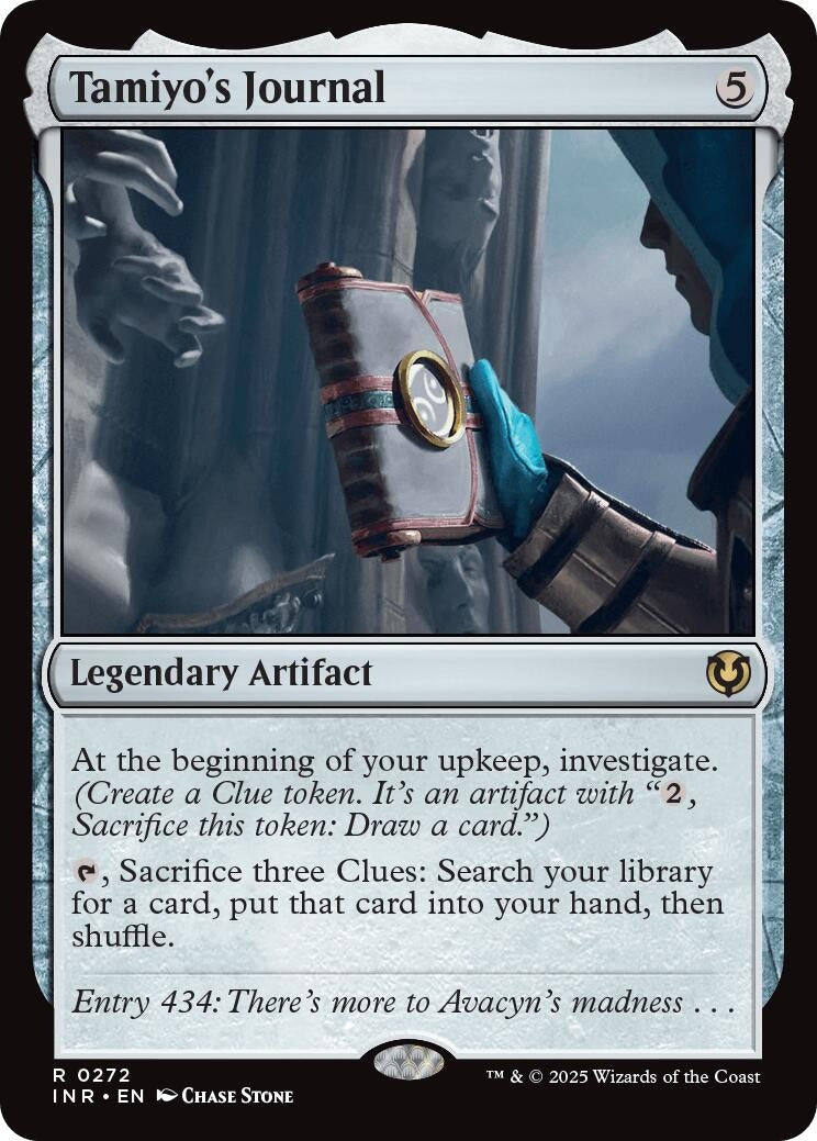 Image for Tamiyo's Journal (Innistrad Remastered) (272) - Magic: The Gathering