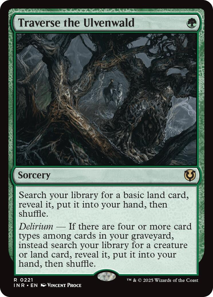 Image for Traverse the Ulvenwald (Innistrad Remastered) (221) - Magic: The Gathering