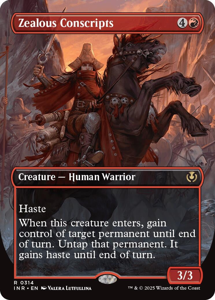 Image for Zealous Conscripts (Borderless) (Innistrad Remastered) (314) - Magic: The Gathering