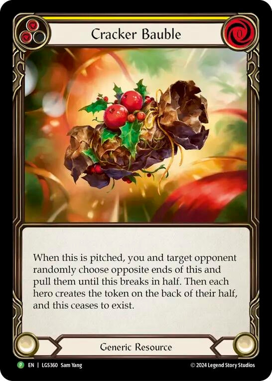 Image for Cracker Bauble (FUN009) (Flesh and Blood: Promo Cards) (LGS360-FUN009) - Flesh and Blood TCG