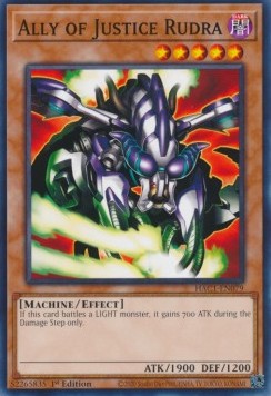 Ally of Justice Rudra (V.1 - Common) - Hidden Arsenal: Chapter 1 (Common) [HAC1-079]