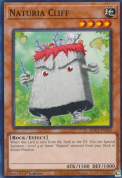 Naturia Cliff (V.1 - Common) - Hidden Arsenal: Chapter 1 (Common) [HAC1-103]