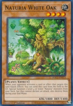 Naturia White Oak (V.1 - Common) - Hidden Arsenal: Chapter 1 (Common) [HAC1-115]