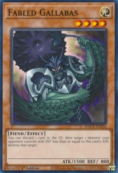Fabled Gallabas (V.1 - Common) - Hidden Arsenal: Chapter 1 (Common) [HAC1-126]