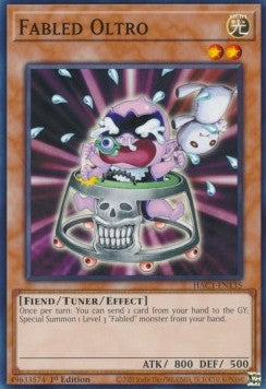 Fabled Oltro (V.1 - Common) - Hidden Arsenal: Chapter 1 (Common) [HAC1-135]