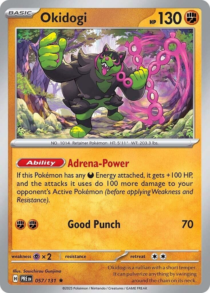 Image for Okidogi (SV: Prismatic Evolutions) (057/131) - Pokemon