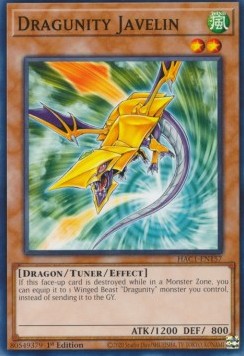 Dragunity Javelin (V.1 - Common) - Hidden Arsenal: Chapter 1 (Common) [HAC1-157]