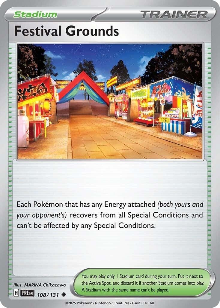 Image for Festival Grounds (SV: Prismatic Evolutions) (108/131) - Pokemon